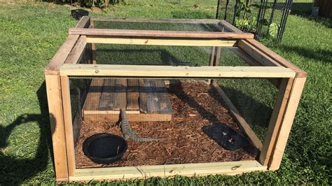 tegu enclosure materials